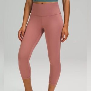 lululemon Align Crop on Spiced Chai Size 10